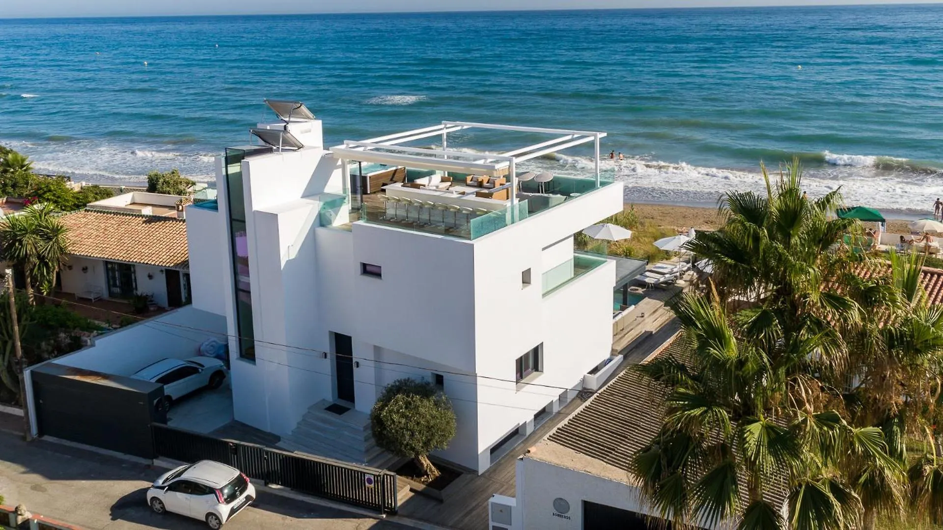 Breath Taking Front Line Beach Villa With Sauna & Jacuzzi contacts